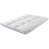 Image de Surmatelas Premium Cloud - 200x200x3cm - Fibre Polyester Et Tissu Respirant - Extrémement Moelleux