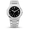 Image de Montre bracelet MTZeta Arabic Noir Acier