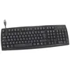 Image de Clavier USB - HEDEN - 0-CLAUSBCA30 - AZERTY - 108 Touches - Filaire - Noir