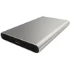 Image de Heden Boitier Externe 2.5' En Aluminium Sortie Usb 3.1 Gen 2, Type C Cable Usb-c/usb-a + Usb-c/usb-c - Gris