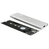 Image de HEDEN Boitier externe SSD M2 - Double interface NVMe+Sata - USB 3.2 - câble USB C - USB C/A inclus - Tout en alu