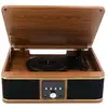 Image de Platine Vinyle Halterrego Boston Bluetooth 5.3 Enceintes Stéréo Usb Noir