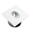 Image de Spot LED Escalier Carré Blanc   3W   4000K   80x80mm   Aluminium   Optonica OP-WL7525