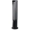 Image de Borne LED extérieure 80cm - Aluminium Gris - 10W 1000lm - IP65 - Blanc Chaud TA-218328