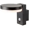 Image de Applique solaire - V-TAC - VT-1147 - 5.5 W - Détecteur de mouvement - Blanc chaud Noir