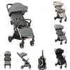 Image de Kikkaboo Poussette Buggy Eden jusquà 22 kg Suspension Protection pluie pliable [Vert]