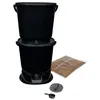 Image de Skaza 101853 Bokashi poubelle composteur Essential 15.3L -Inclut 1 kg dactivateur +Base-Gris