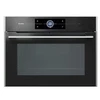 Image de Four vapeur combiné 45 cm-Verre noir Soft Black-50 L-A+-Ecran tactile-20 fonctions