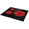 Image de Table De Cuisson Vitrocéramique - 3 Foyers Dont Une Zone De Cuisson De 29,5cm - E6322c