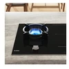 Image de Table De Cuisson Mixte Encastrable Asko Hig89524bgf1 88 Cm Noir Mat Verre
