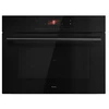 Image de Four Micro-ondes Combiné Encastrable Black Glass 50 L 1000 W Asko Ocm24bgh