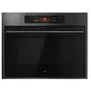 Image de Four Micro-ondes Combinaison Encastré Asko Ocm64bsh 50 L Inox Noir Brossé 250°c