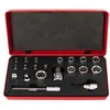 Image de Jeu de douilles et clés Allen Torx - UNIOR - Set - 1/4 & 3/8 - Adaptateurs cliquet/dyna - Plateau mousse