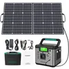 Image de SWAREY S550 Plus 555Wh avec Panneau 100W Pliable Station Nomade USB-C 140W Camping Van & Hors Réseau Version améliorée 2026