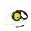 Image de Laisse - Flexi - New Neon XS - 3 m - Ultra-résistante - Réfléchissante