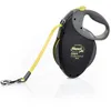 Image de Laisse Giant Professional Tape 10 m black/neon yellow Flexi GTP-210-S-NEO-16