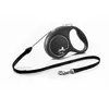Image de Laisse enrouleur - Flexi - FU12C5-251-S-SI - 5m - Noir/Argent - Pour chiens jusquà 12kg