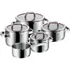 Image de Wmf Function 4 0760556380 Lot De Casseroles 9 Pièce(s)