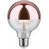 Image de Ampoule LED - PAULMANN - G95 - E27 - 65W - Blanc chaud - Métal argenté