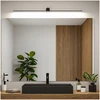 Image de Applique Murale Salle De Bain Led Paulmann Sava 1200mm 13,5w Ip44 Noir Mat