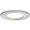 Image de Paulmann Nova Spot encastrable pour salle de bains LED LED 6 W IP44 fer (brossé)