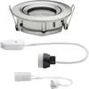Image de Spot encastrable pour salle de bains GU10 GU5.3 Paulmann 93662 N/A 35 W Nova fer (brossé)