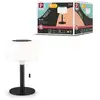 Image de Solar luminaire rechargeable bartja ip44 gradable 2700k noir