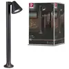 Image de Borne lumineuse trian ip44 rond 600 mm max. 35w 230v anthracite gu10 aluminium