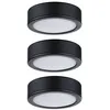 Image de Spot LED - PAULMANN - Set de 3 - Ø 65cm - Noir - Intérieur - 3 ampoules fournies