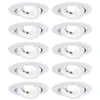 Image de Paulmann 99995 Spot encastrable LED 4.8 W blanc