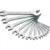 Image de Jeu de clés à fourches 450n de 10 pièces en acier au chrome-vanadium - outils professionnels hazet 8257040017