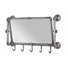 Image de Patère Murale & Miroir "cervin" 75cm Anthracite