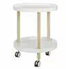 Image de Desserte de cuisine en bois nyaz 60cm blanc