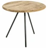Image de Table D'appoint En Bois "camille" 50cm Naturel