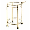 Image de Desserte De Cuisine Design "laitonné" 79cm Or