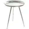 Image de Table D'appoint Design "viledo" 54cm Argent