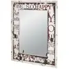 Image de Patère Murale & Miroir "you" 75cm Blanc