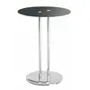 Image de Table D'appoint Design "lilas" 55cm Noir
