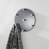 Image de Patère Murale Ronde "kely" 35cm Gris