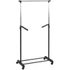 Image de Portant À Vêtements Réglable "lumi" 177cm Noir