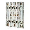 Image de Patère Murale Vintage "love" 100cm Bleu