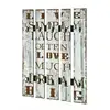 Image de Patère murale vintage love 100cm bleu