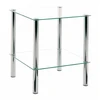 Image de Table D'appoint En Verre "eliot" 47cm Transparent