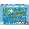 Image de Puzzle enfant 200 pièces - Ta petite terre - SCHMIDT AND SPIELE - Paysage et nature - Mixte - A partir de 8 ans