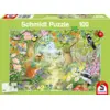 Image de Schmidt Puzzle Animaux Forêt, 100 Pièces Carton Enfants
