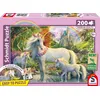 Image de Puzzle - SCHMIDT SPIELE - La licorne et ses poulains - 200 pièces - Dès 8 ans