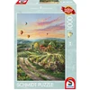 Image de Puzzle 1000 Pièces Thomas Kinkade Peaceful Valley Vineyard Schmidt Spiele 69,3x49,3cm