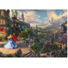 Image de Puzzle 1000 pièces : Thomas Kinkade : La Belle au bois dormant danse dans la lumière enchantée Dis