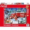 Image de Puzzle Schmidt spiele - 57598 - Coca Cola Camion de Noël 1000 pièces Puzzle Coloré