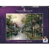 Image de Schmidt Puzzle Kinkade Hometown Morning - 1000 Pièces - Paysage